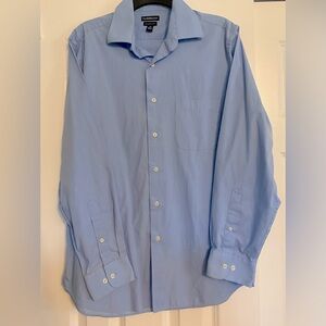 Croft & Barrow | Men’s long-sleeve dress shirt | blue | size M